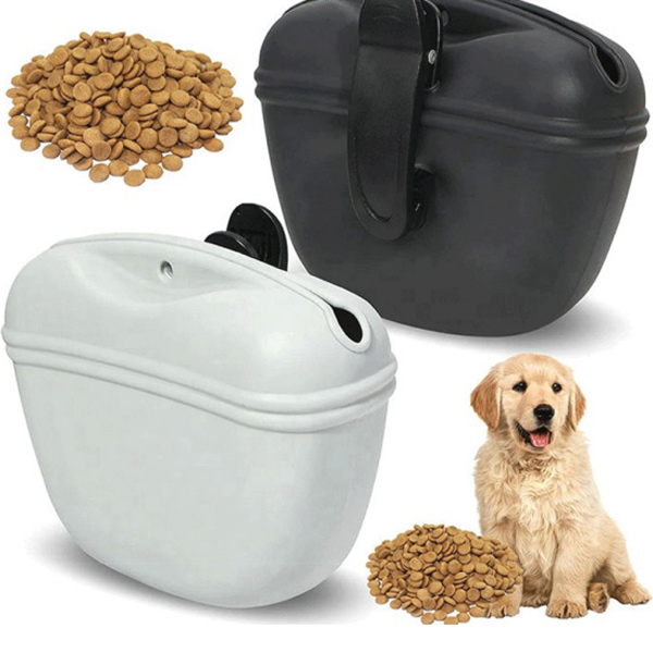 Dog treat pouches silicone dog training reward snack bags