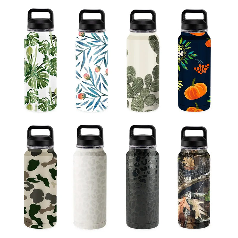 Eco-Friendly reusable insulated vacuum stainless steel water bottle BPA free SX0574 glam camp