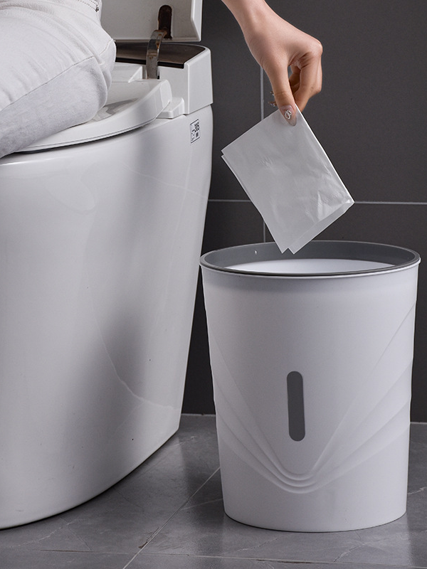 household toilet trash can