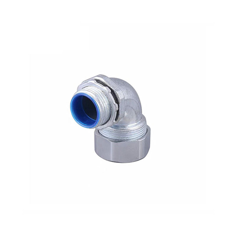 90 degree right angle elbow joint for flexible metal corrugated pipe