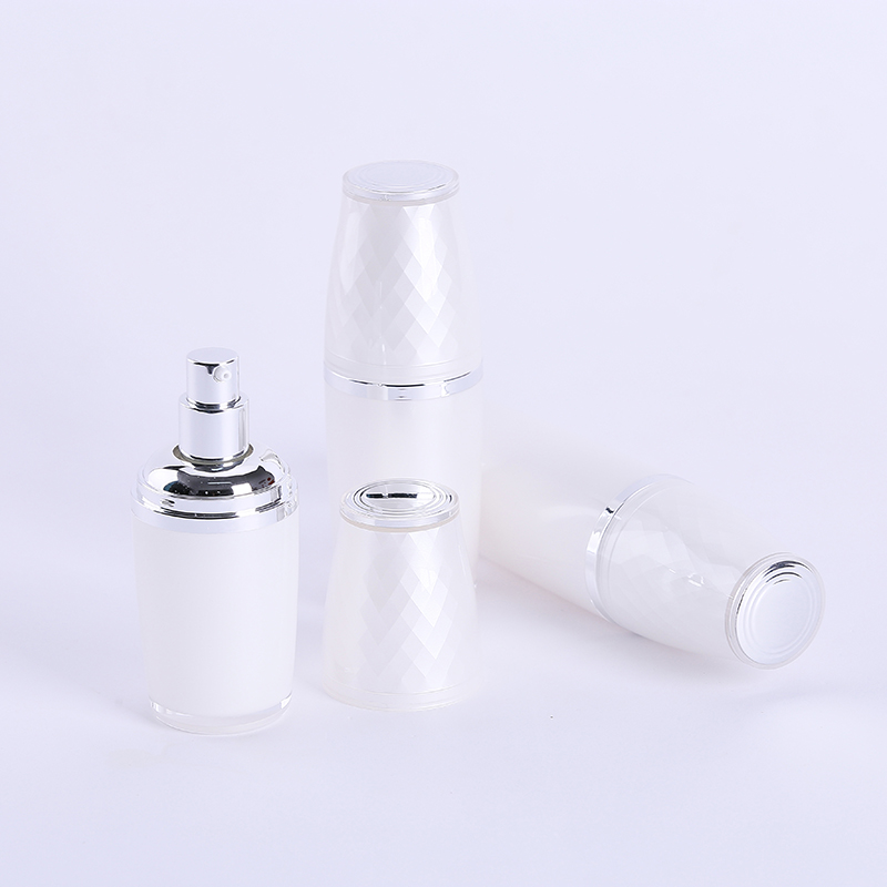 30/50/120ml luxury White Acrylic Lotion Bottle