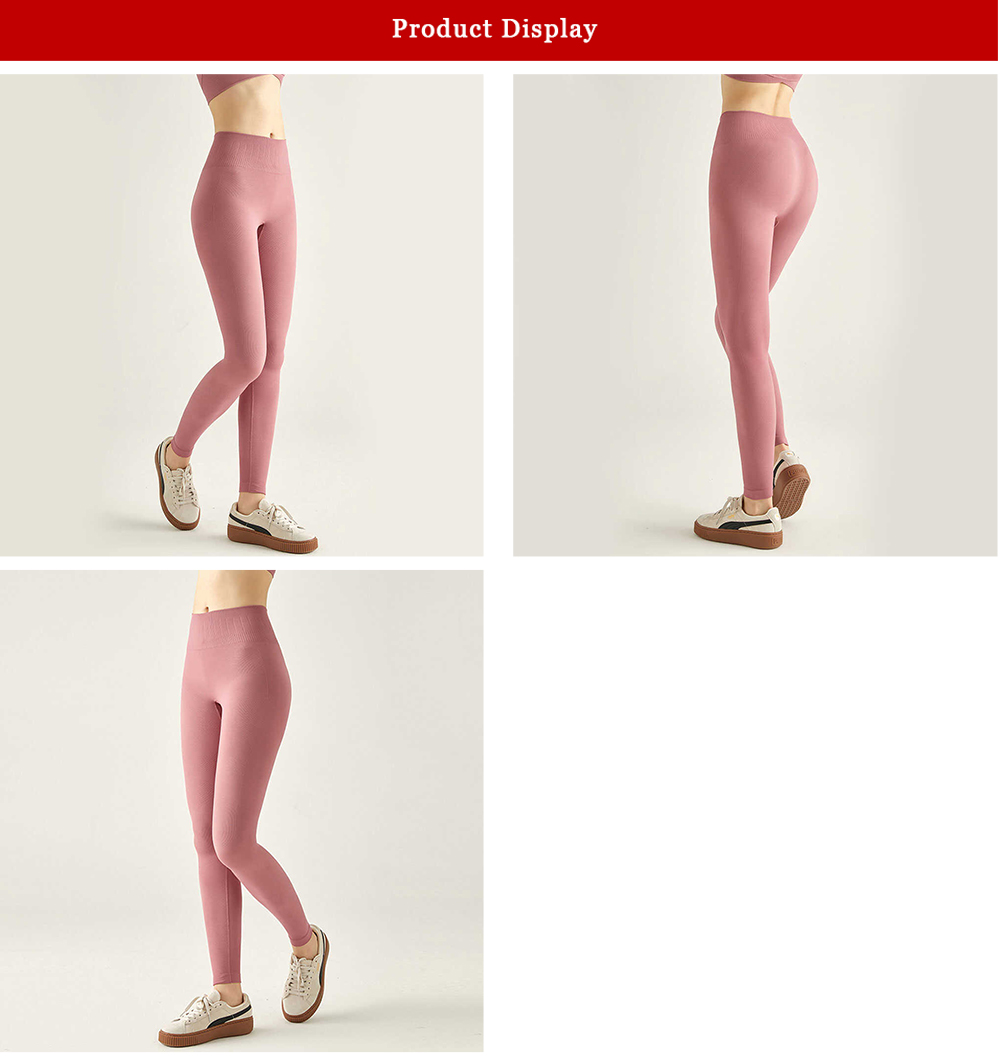Customized pink sport legging