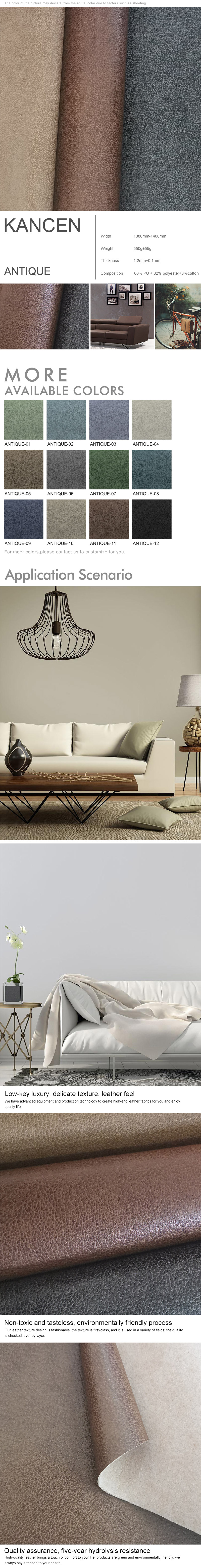 Commercial Sofa Leather design - KANCEN