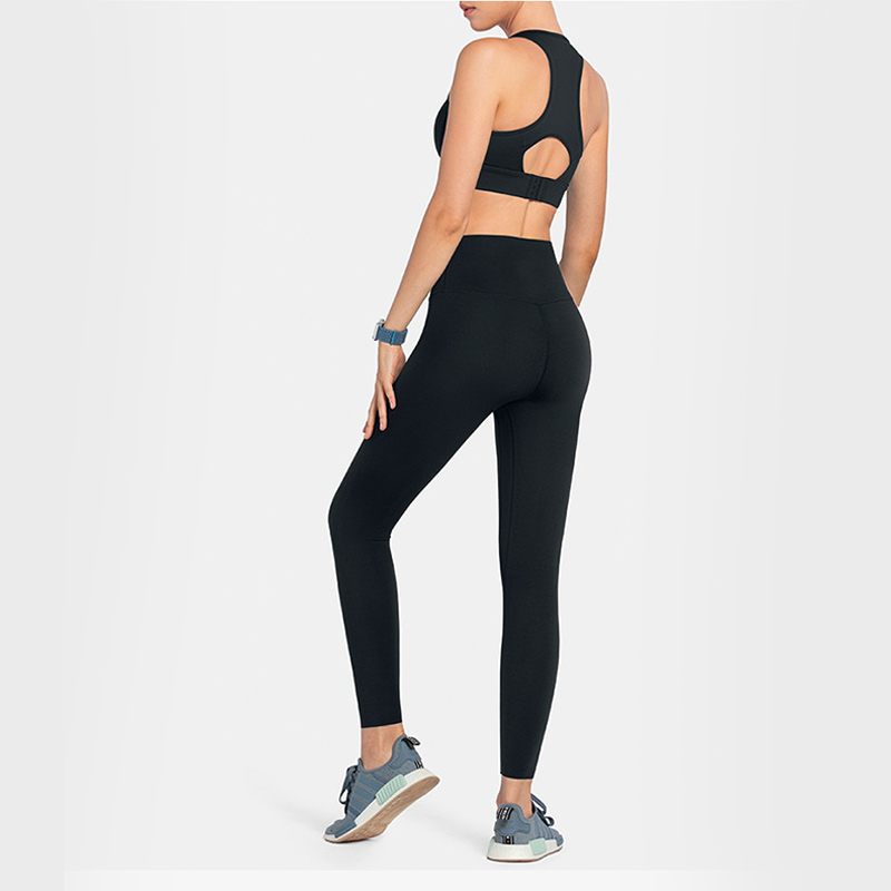Womens high waist buttock yoga running pants manufacturers direct workout leggings
