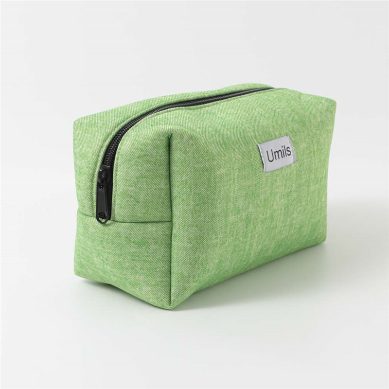 Green Cosmetic Bag | Cosmetic Bag | Cosmetic Bag factory
