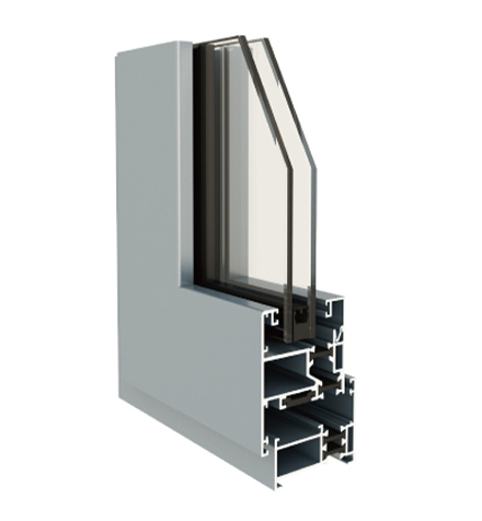 50E series heat insulation exterior casement window