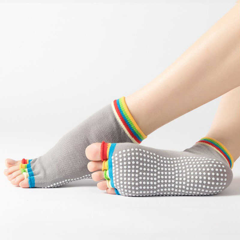China Grey Yoga socks