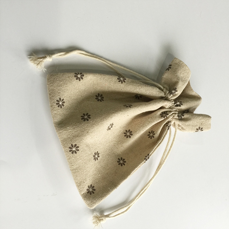 Linen gift bag