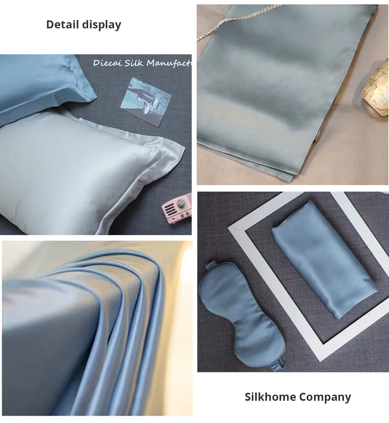 Solid Color Silk Pillowcase | Mulberry Silk Pillowcase | Custom Silk Pillowcase