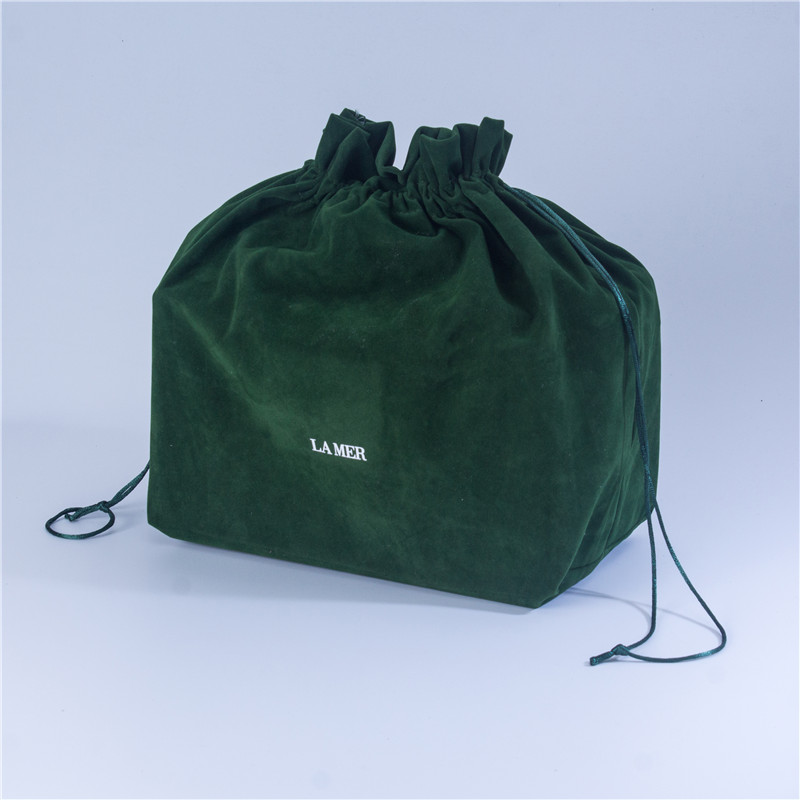 Reusable cotton drawstring bag