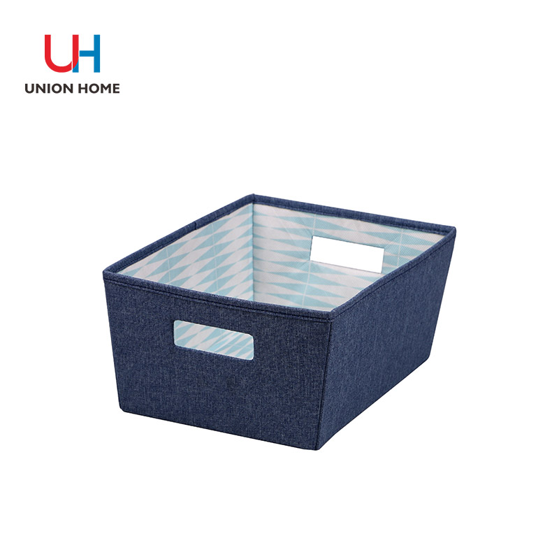 Polyester and nonwoven storage tote