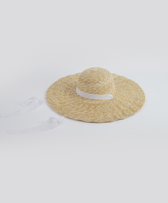 Custom China Beige Straw Hat
