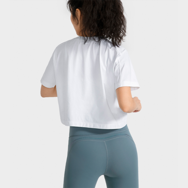 Personalized yoga and sports short sleeve top