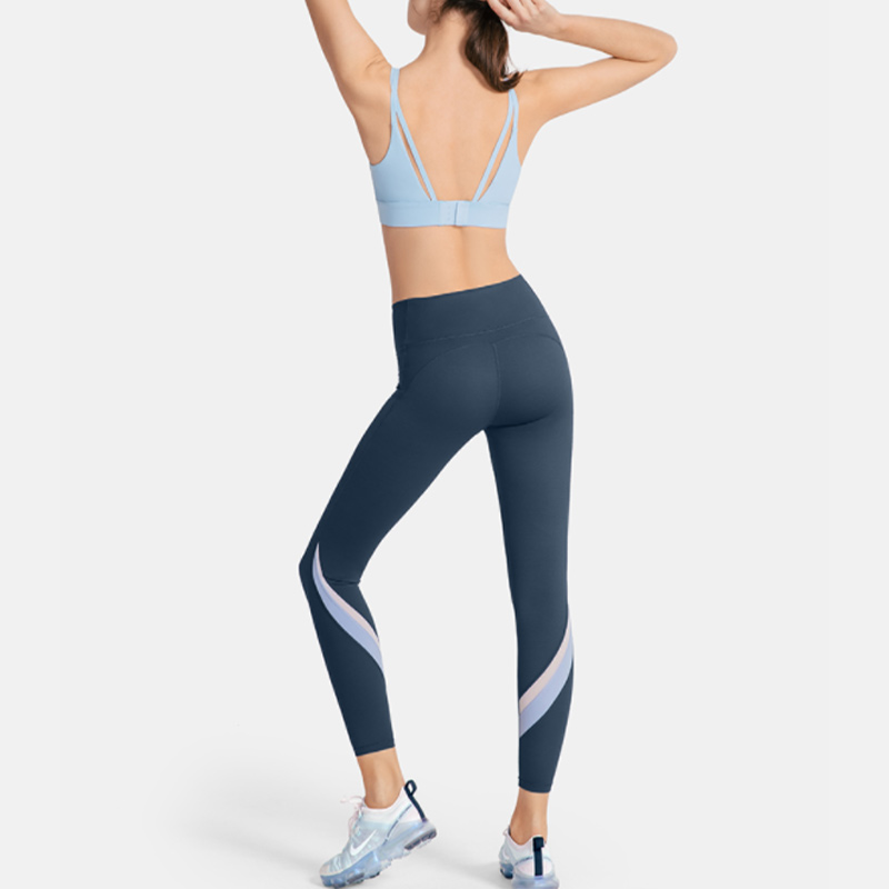 Fashionable custom logo printed women gym sports yoga bra