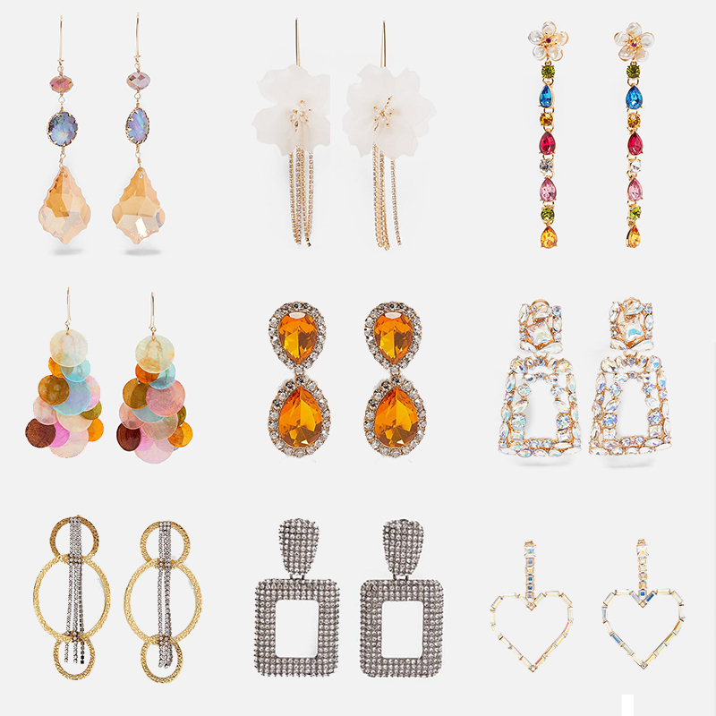 zircon earrings jewelry