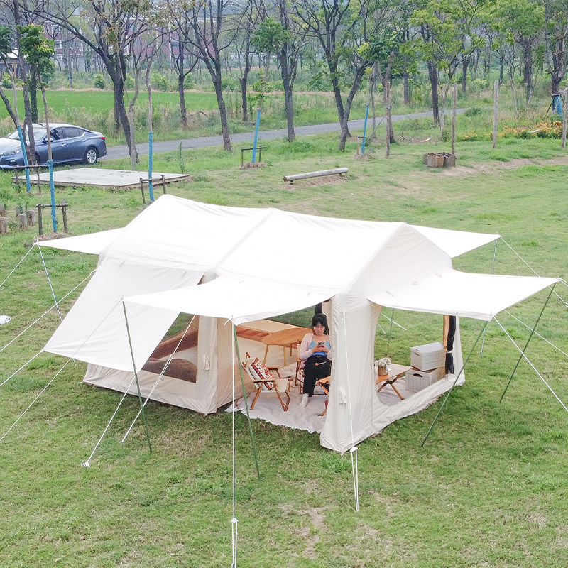 Air cabin tent glam camp