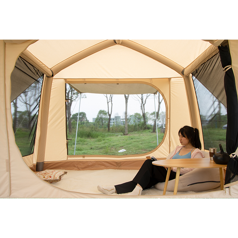 Air cabin tent glam camp