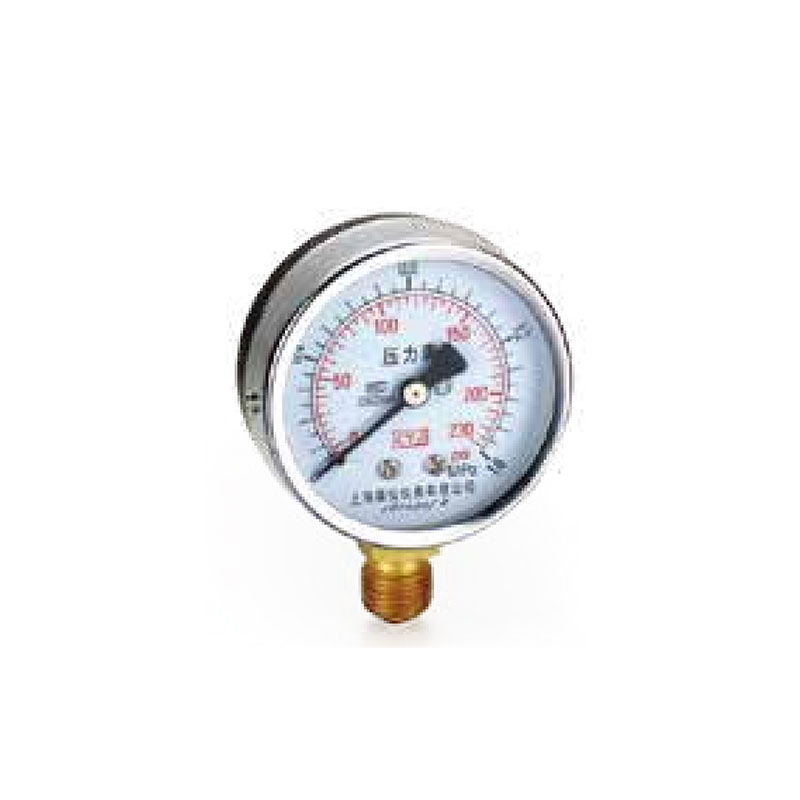 Aluminum tubing fittings gas pressure gauge