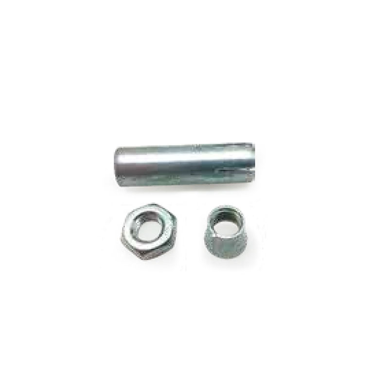 Aluminum tubing fittings internal expansion