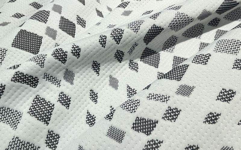 Jacquard polyester fabric
