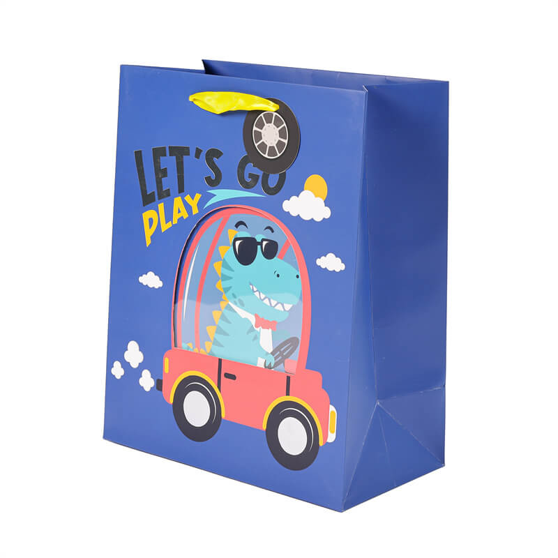 Dinosaur Car Gift Bag