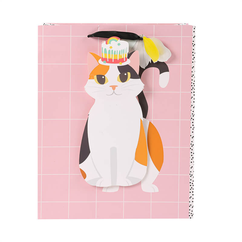 Birthday Cat Gift Bag