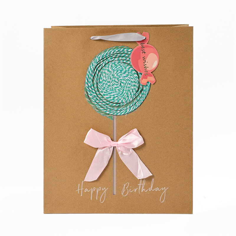 Bow Paper Rope Candy Gift Bag 