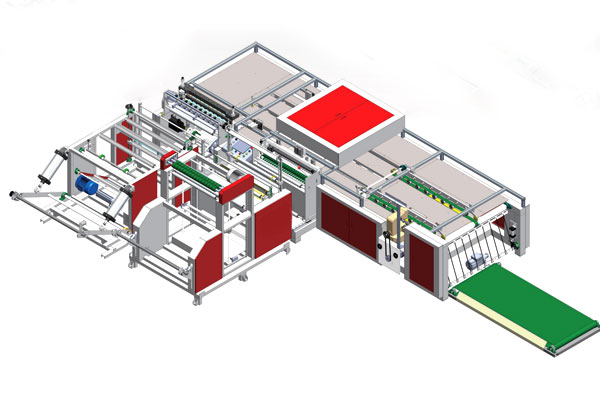 Automatic Cutting and Sewing Machine with PE liner