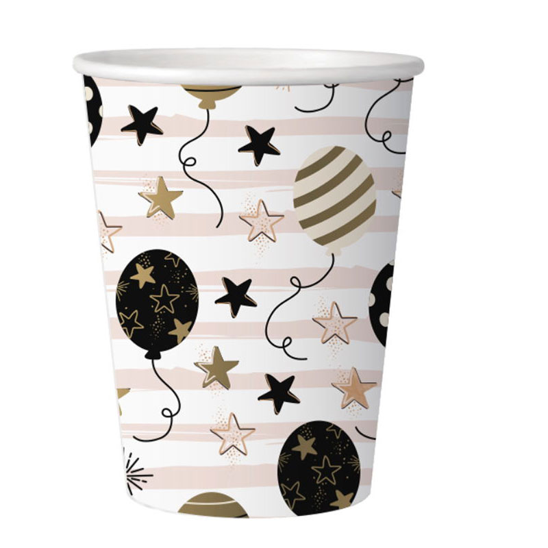 Balloon star party paper cup HNY00007