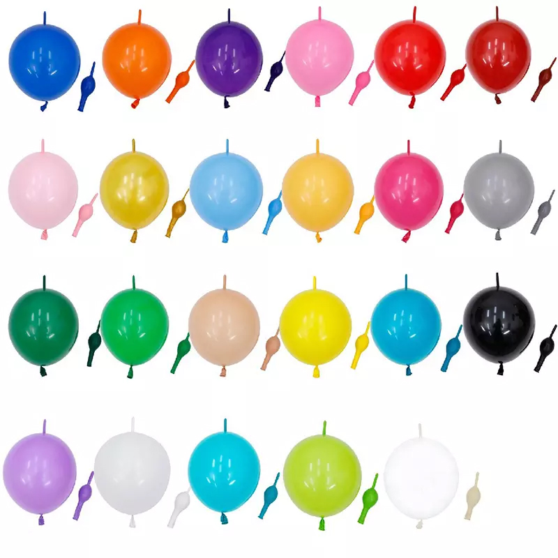 Balloon tail latex balloon Link Latex Balloon Baby Shower Birthday Party Decoration