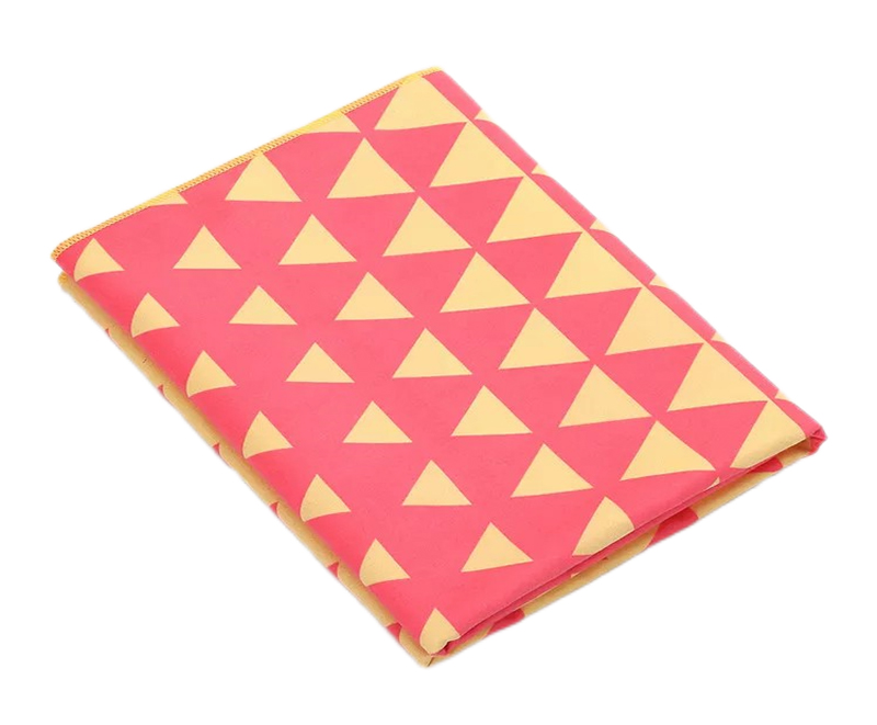 Triangular geometric creative beach towel blanket 1