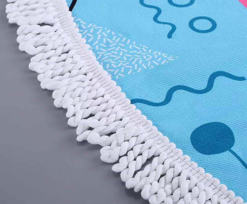 Microfiber mandala print beach towel 9