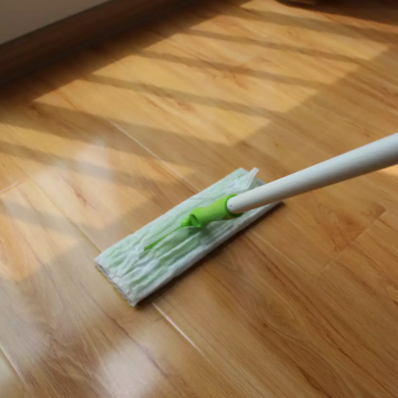 Impregnating wipes our sweeping brooms