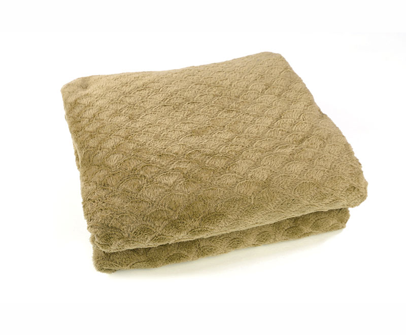Moroccan traditional mustard colored brushed flannel blanket 08