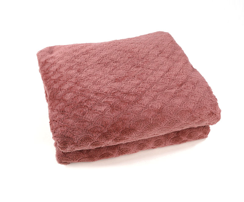 Fluffy brushed flannel blanket 09