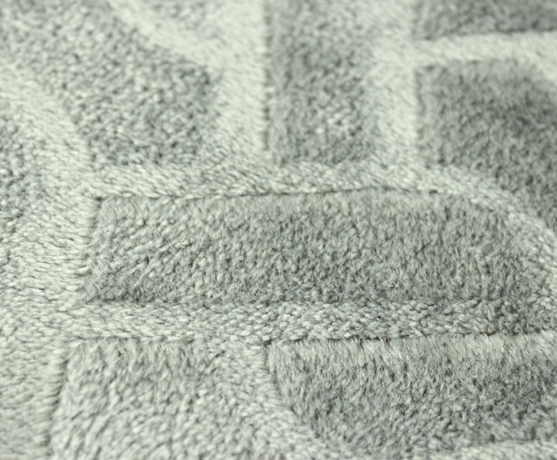 Modern plaid brushed flannel blanket 28