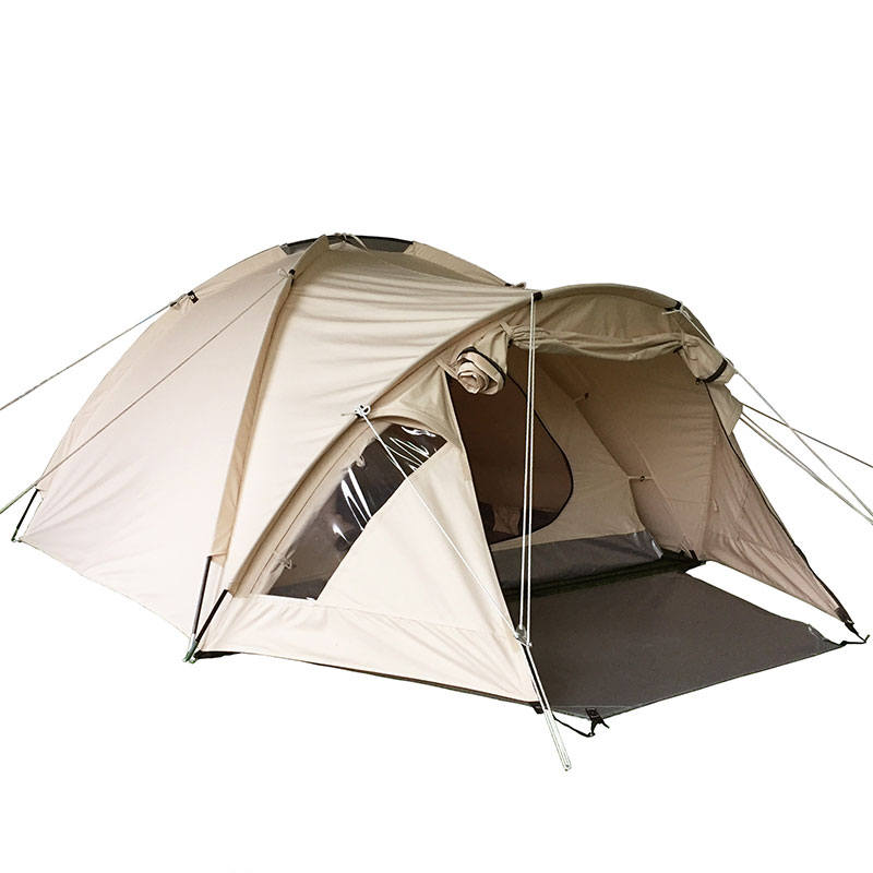 Canvas camping dome tent glam camp