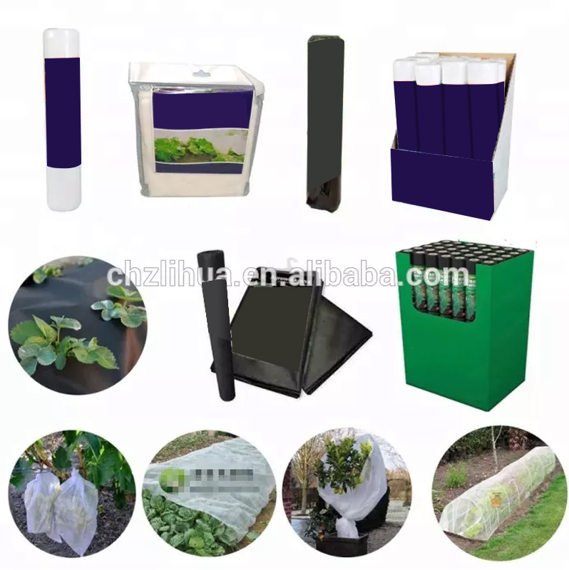 Customized pp non woven straw mat woven polypropylene material weed barrier cloth