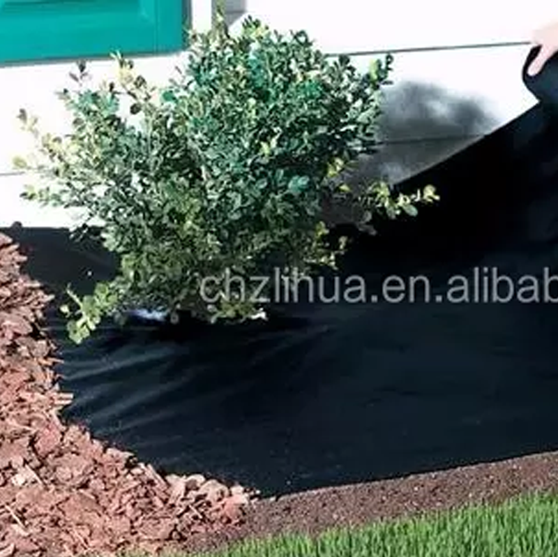 Custom mulch weed barrier polypropylene garden nonwoven
