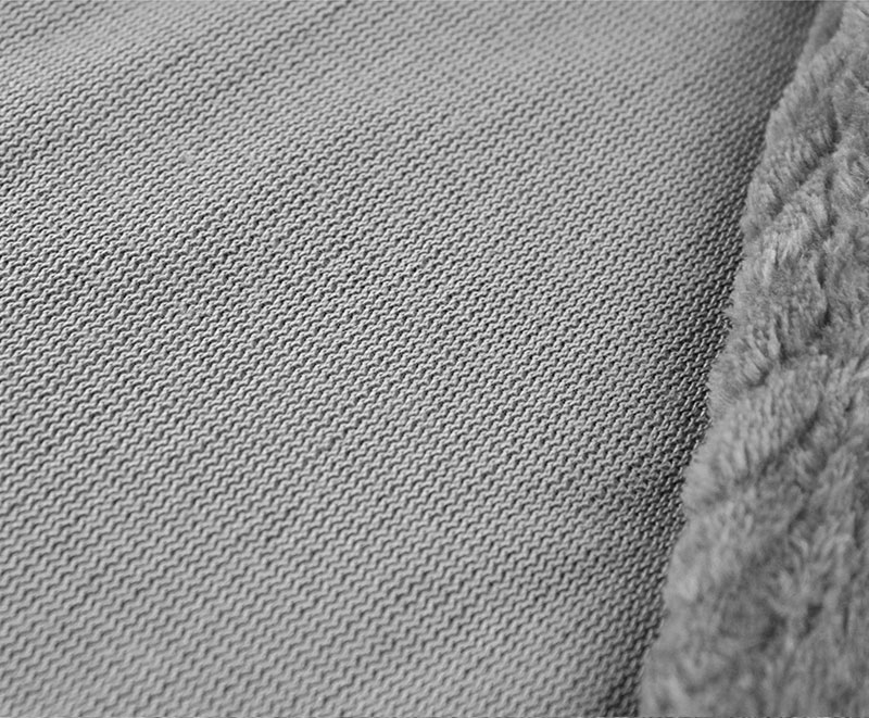 Striped cut flannel blanket 1030102