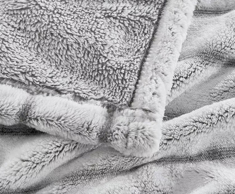 Flannel classic stripe cut blanket 1030121