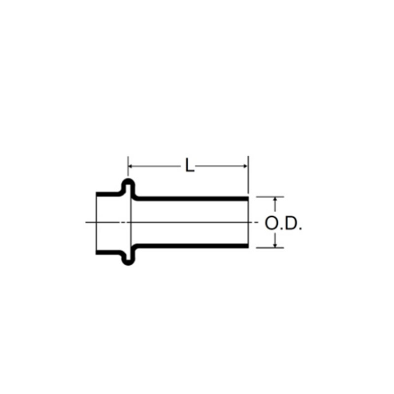 D.O.T air brake nylon tubing insert