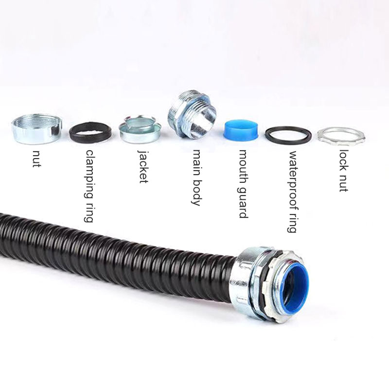 DPJ zinc alloy hose conduit connector