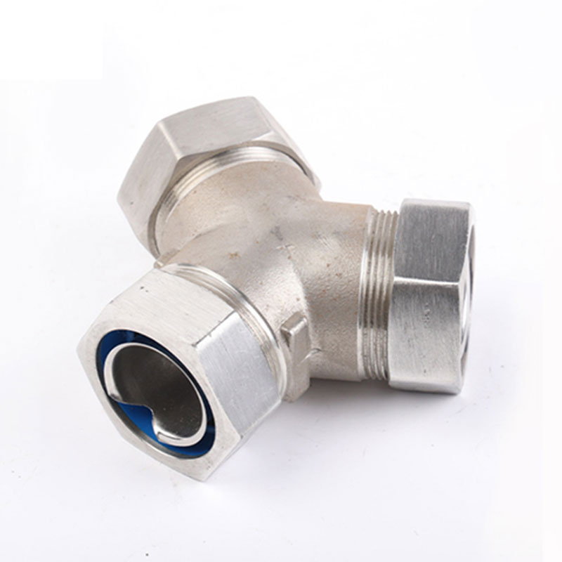 DPY type stainless steel tee joint