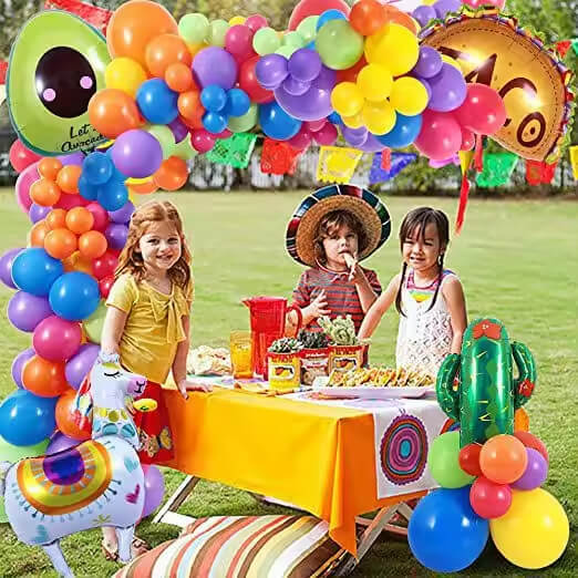 Fiesta Balloon Arch Garland
