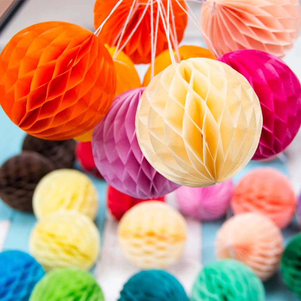 Honeycomb Paper Balls