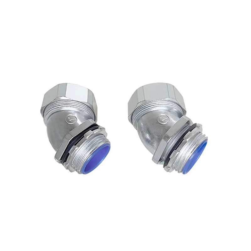 Elbow metal stianless steel 45 degree DNJ connector