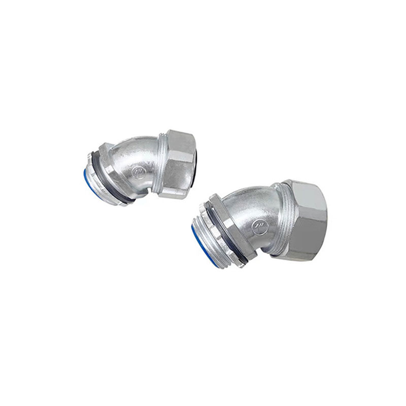 Elbow metal stianless steel 45 degree DNJ connector