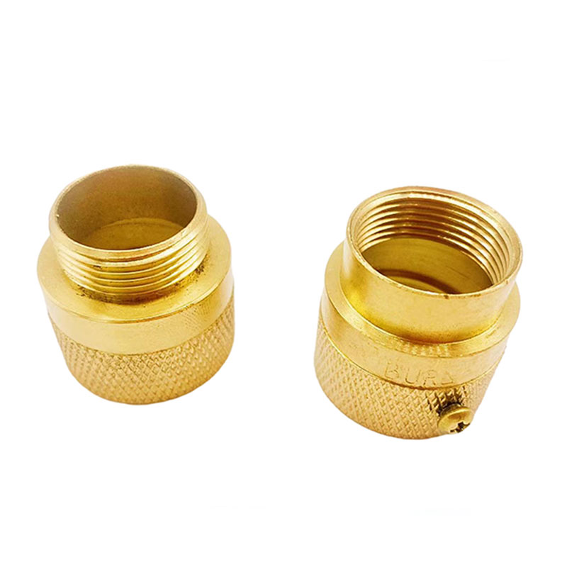 Electrical male brass adapter conduit connector