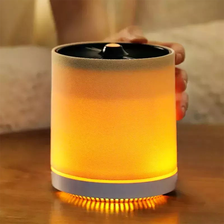 Fabric with Night Light Ultrasonic Aroma Diffuser